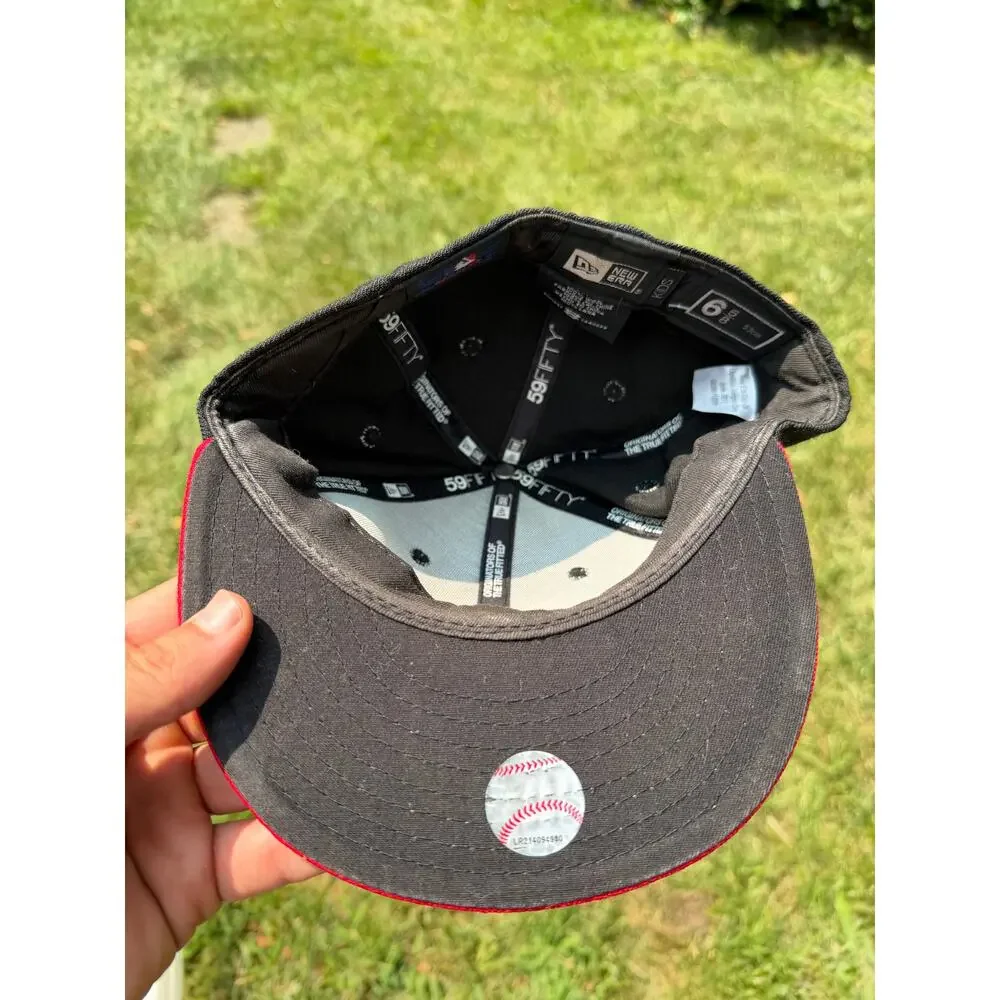 new era kids 6 5/8 philadelphia phillies fitted hat cap
